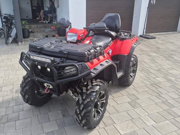2010 Polaris Sportsman 850, красный, 670000 рублей - вид 9