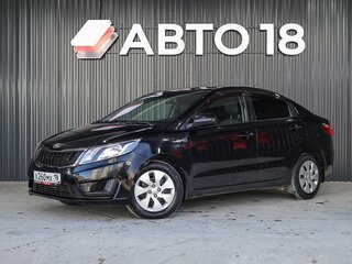 2013 Kia Rio III, чёрный, 849000 рублей, вид 1