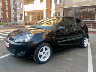 2007 Ford Fiesta Mk5, чёрный, 430000 рублей, вид 4