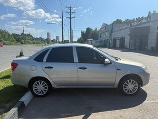 2013 Lada (ВАЗ) Granta I, серебристый, 360000 рублей, вид 2