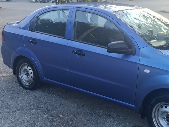 2008 Chevrolet Aveo I Рестайлинг, синий - вид 1