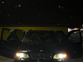 2004 BMW X5 3.0i I (E53) Рестайлинг, чёрный, 1300000 рублей, вид 5
