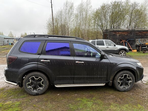 2008 Subaru Forester III, серый, 1200000 рублей - вид 8