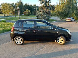 2009 Chevrolet Aveo I Рестайлинг, чёрный, 480000 рублей, вид 4