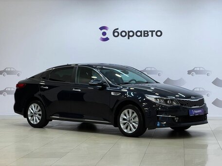 2018 Kia Optima IV, синий, 1860000 рублей, вид 3