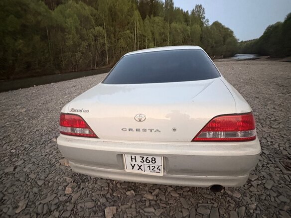 1996 Toyota Cresta V (X100), белый, 530000 рублей - вид 6