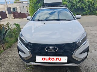 2025 Lada (ВАЗ) Vesta SW Cross I Рестайлинг (NG), белый, 1550000 рублей, вид 1