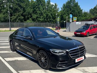2021 Mercedes-Benz S-Класс 350 d Long 4MATIC VII (W223), чёрный, 10200000 рублей, вид 3