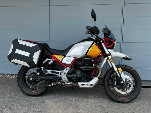 2019 Moto Guzzi V85 TT, белый, 695000 рублей - вид 1