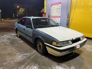 1989 Mazda 626 III (GD), голубой, 70000 рублей, вид 4