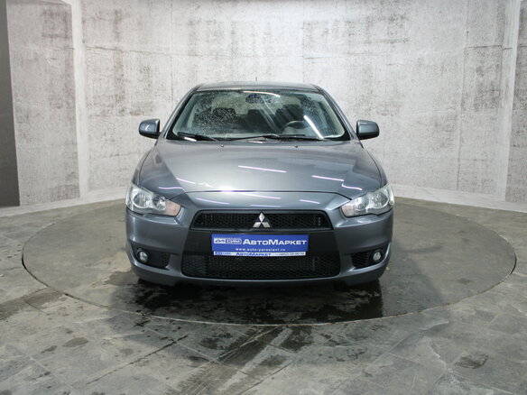 2008 Mitsubishi Lancer X, серый, 619000 рублей - вид 1