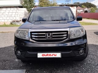2012 Honda Pilot II Рестайлинг, чёрный, 1650000 рублей, вид 1