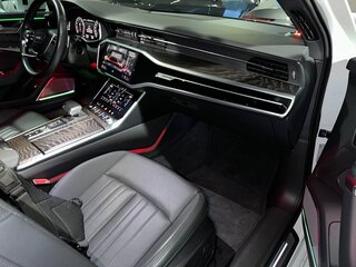 2021 Audi A6 45 TFSI V (C8), белый, 3900000 рублей, вид 5