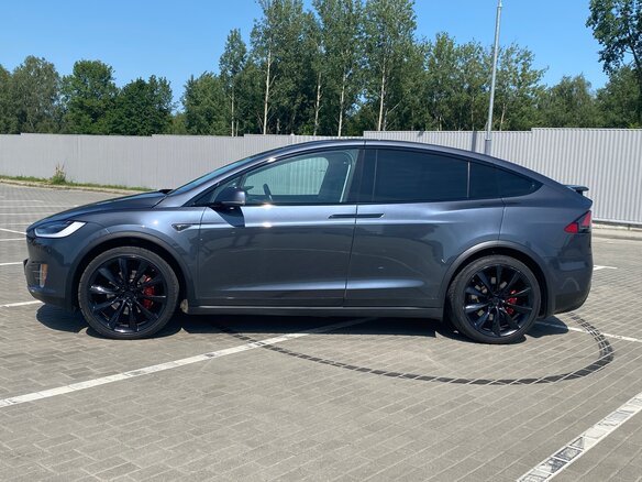 2016 Tesla Model X P90D I, серый, 2210000 рублей - вид 7