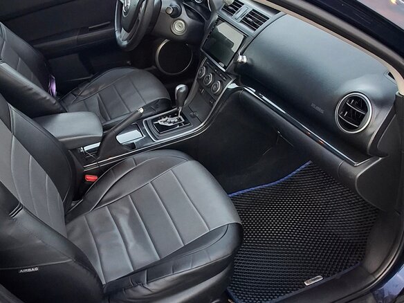 2008 Mazda 6 II (GH), синий - вид 10