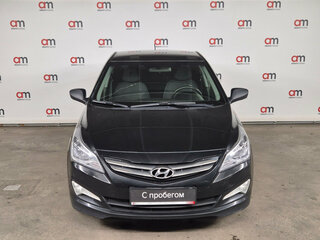 2016 Hyundai Solaris I Рестайлинг, чёрный, 899000 рублей, вид 2