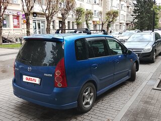 2001 Mazda Premacy I (CP), синий, 425000 рублей, вид 2