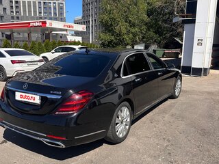 2019 Mercedes-Benz Maybach S-Класс 450 I (X222) Рестайлинг, чёрный, 4000000 рублей, вид 3