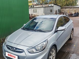 2011 Hyundai Solaris I, серый, 600000 рублей, вид 1
