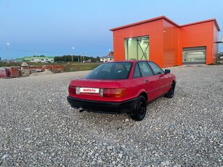1990 Audi 80 IV (B3), красный, 250000 рублей, вид 5