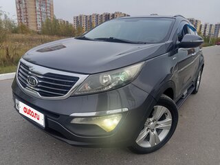 2012 Kia Sportage III, серебристый, 1350000 рублей, вид 3