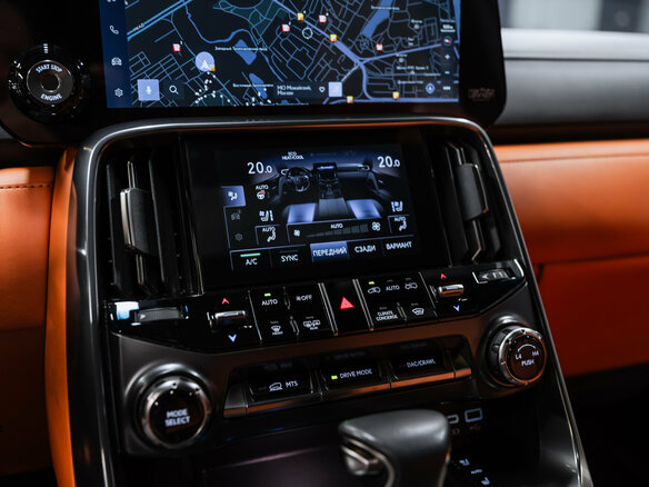 2023 Lexus LX 600 IV, чёрный - вид 35