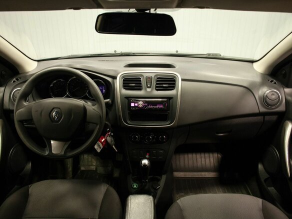 2015 Renault Logan II, чёрный - вид 20