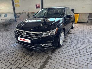 2017 Volkswagen Passat (North America and China) I Рестайлинг, чёрный, 1950000 рублей, вид 2