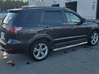 2008 Hyundai Santa Fe II, чёрный, 645000 рублей, вид 3