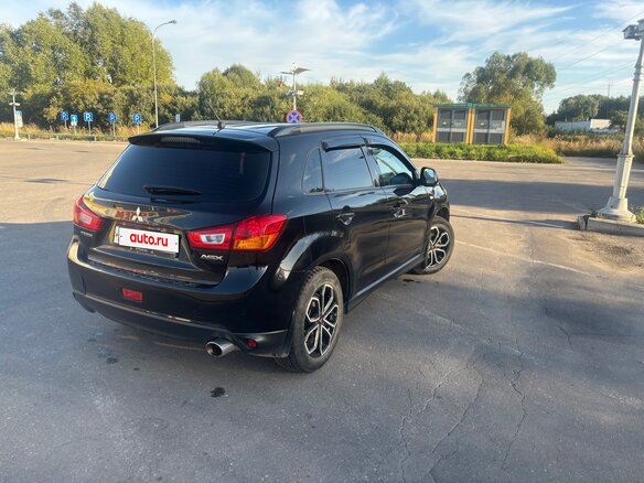 2013 Mitsubishi ASX I Рестайлинг, чёрный, 1430000 рублей - вид 2
