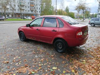 2007 Lada (ВАЗ) Kalina I, красный, 150000 рублей, вид 4