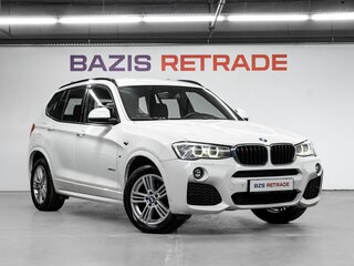 2017 BMW X3 20i xDrive II (F25) Рестайлинг, белый, 2720000 рублей, вид 3