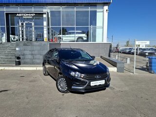2020 Lada (ВАЗ) Vesta I, чёрный, 1050000 рублей, вид 3