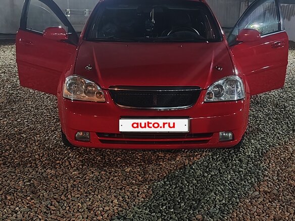 2008 Chevrolet Lacetti I, красный, 530000 рублей - вид 3