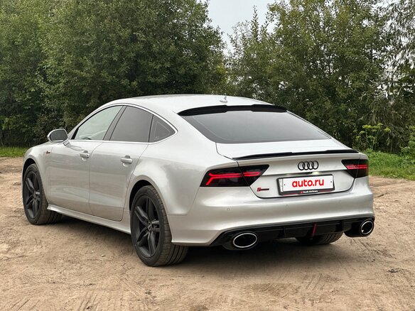 2014 Audi A7 I (4G), серебристый, 2100000 рублей - вид 8