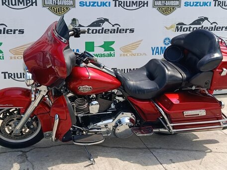 2008 Harley-Davidson Electra Glide, красный, 670000 рублей, вид 4