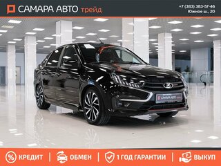 2024 Lada (ВАЗ) Granta Sport I Рестайлинг, чёрный, 873000 рублей, вид 3