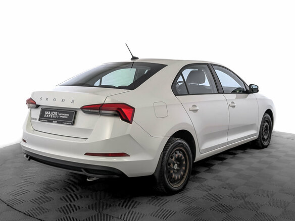 2021 Skoda Rapid II, белый - вид 4