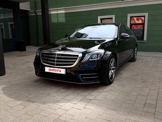 2019 Mercedes-Benz S-Класс 450 VI (W222, C217) Рестайлинг, чёрный, 5400000 рублей, вид 1