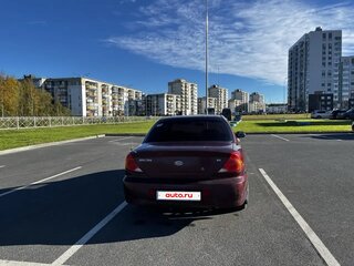 2008 Kia Spectra I Рестайлинг 2, красный, 245000 рублей, вид 4