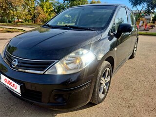 2011 Nissan Tiida I Рестайлинг, чёрный, 675000 рублей, вид 5