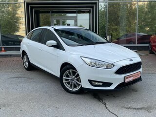 2018 Ford Focus III Рестайлинг, белый, 1285000 рублей, вид 3