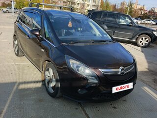 2012 Opel Zafira C, коричневый, 1200000 рублей, вид 4