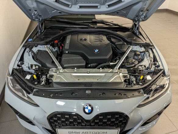 2024 BMW 4 серии 430i G22, G23, G26 Рестайлинг, серый - вид 20