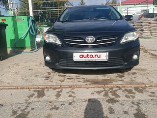 2012 Toyota Corolla X (E140, E150) Рестайлинг, чёрный, 980000 рублей, вид 1