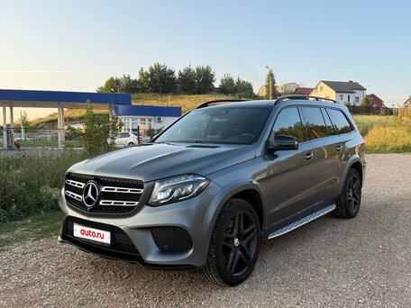 2018 Mercedes-Benz GLS 350 d I (X166), серый, 5290000 рублей, вид 2