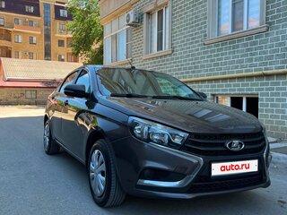 2017 Lada (ВАЗ) Vesta I, коричневый, 850000 рублей, вид 3