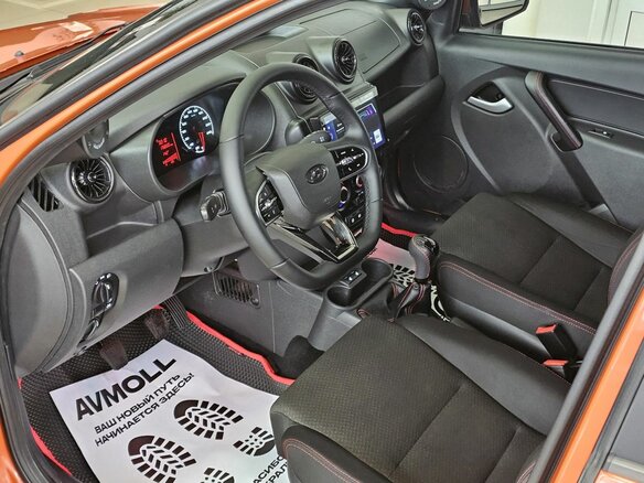 2017 Lada (ВАЗ) Granta Sport I, оранжевый, 989000 рублей - вид 10