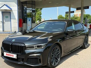2020 BMW 7 серии 730d xDrive VI (G11/G12) Рестайлинг, чёрный, 4700000 рублей, вид 1