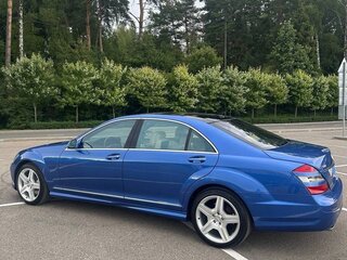 2007 Mercedes-Benz S-Класс 500 Long V (W221), синий, 1850000 рублей, вид 5